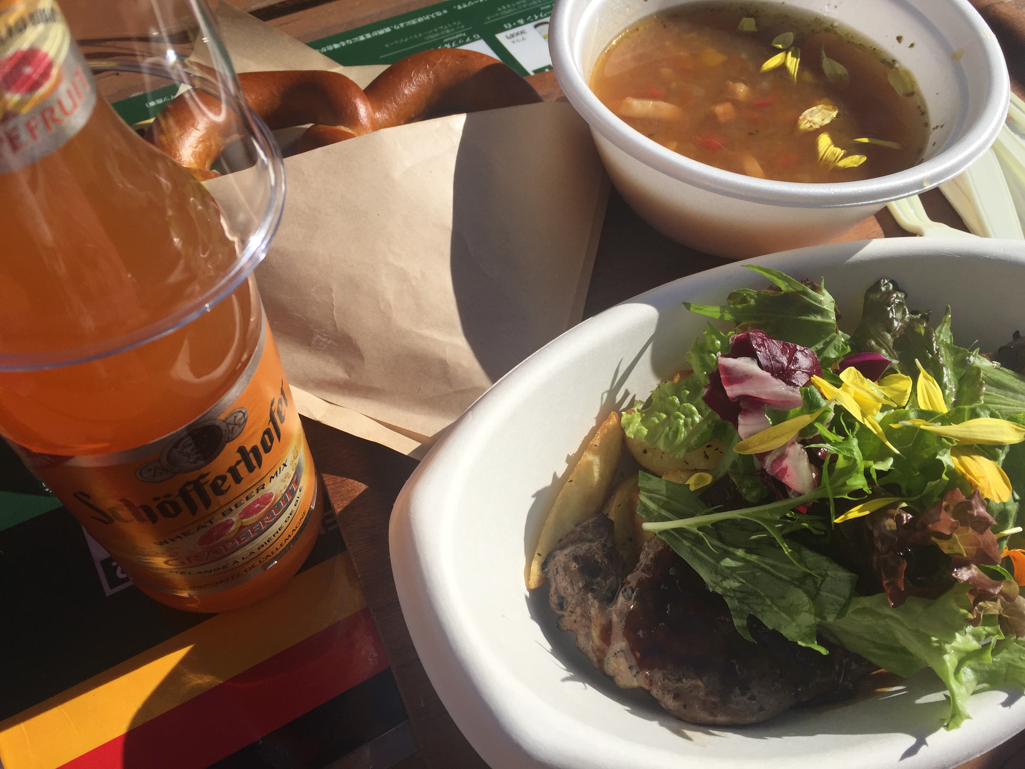 新神戸から歩いて布引ハーブ園に行ったよ