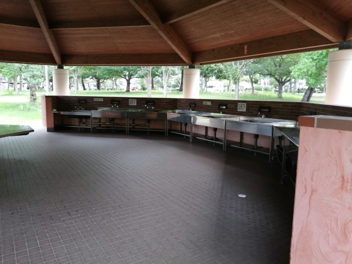 赤穂オートキャンプ場洗い場