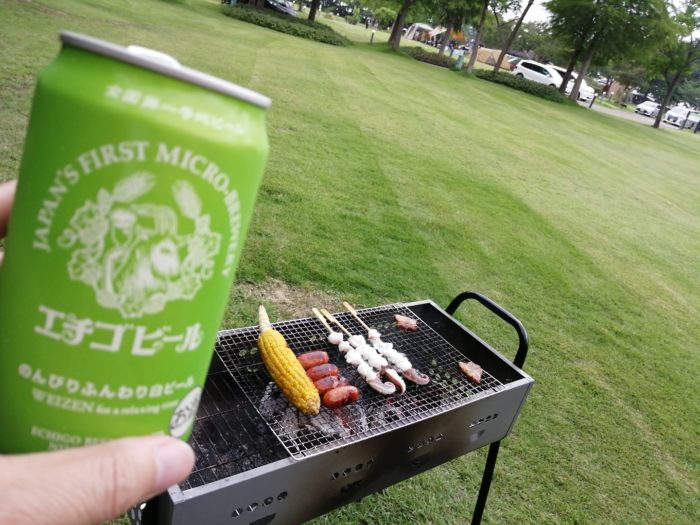 赤穂オートキャンプ場直火禁止