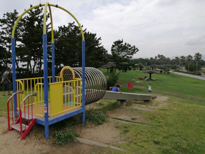 赤穂海浜公園のローラー滑り台
